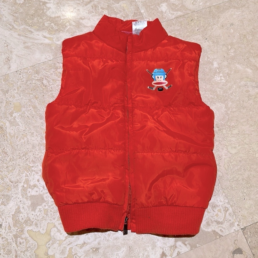 Paul frank hockey enthusiast kids vest size 2t